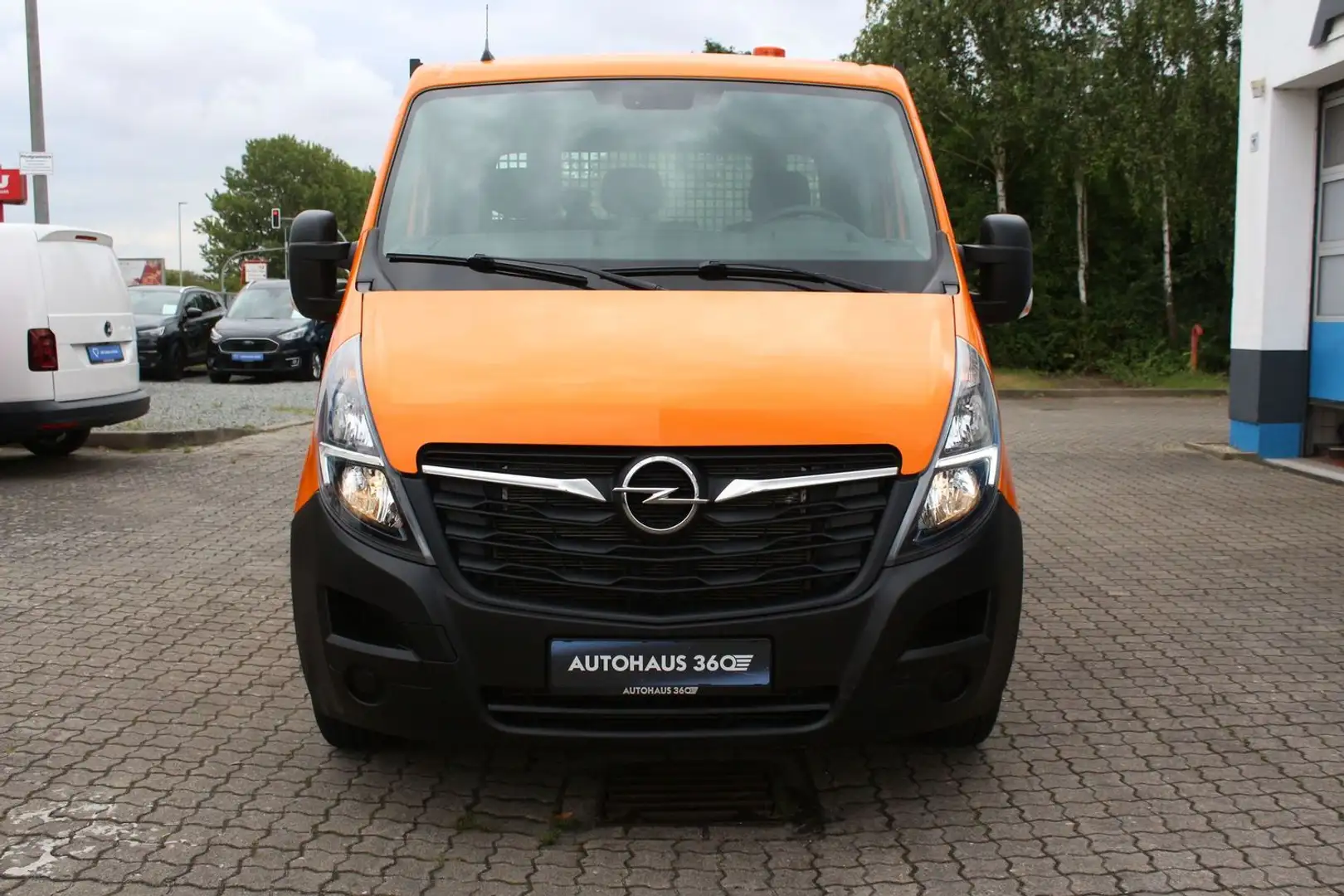Opel Movano Pritsche AHK 1.Hand Klima Pomarańczowy - 2
