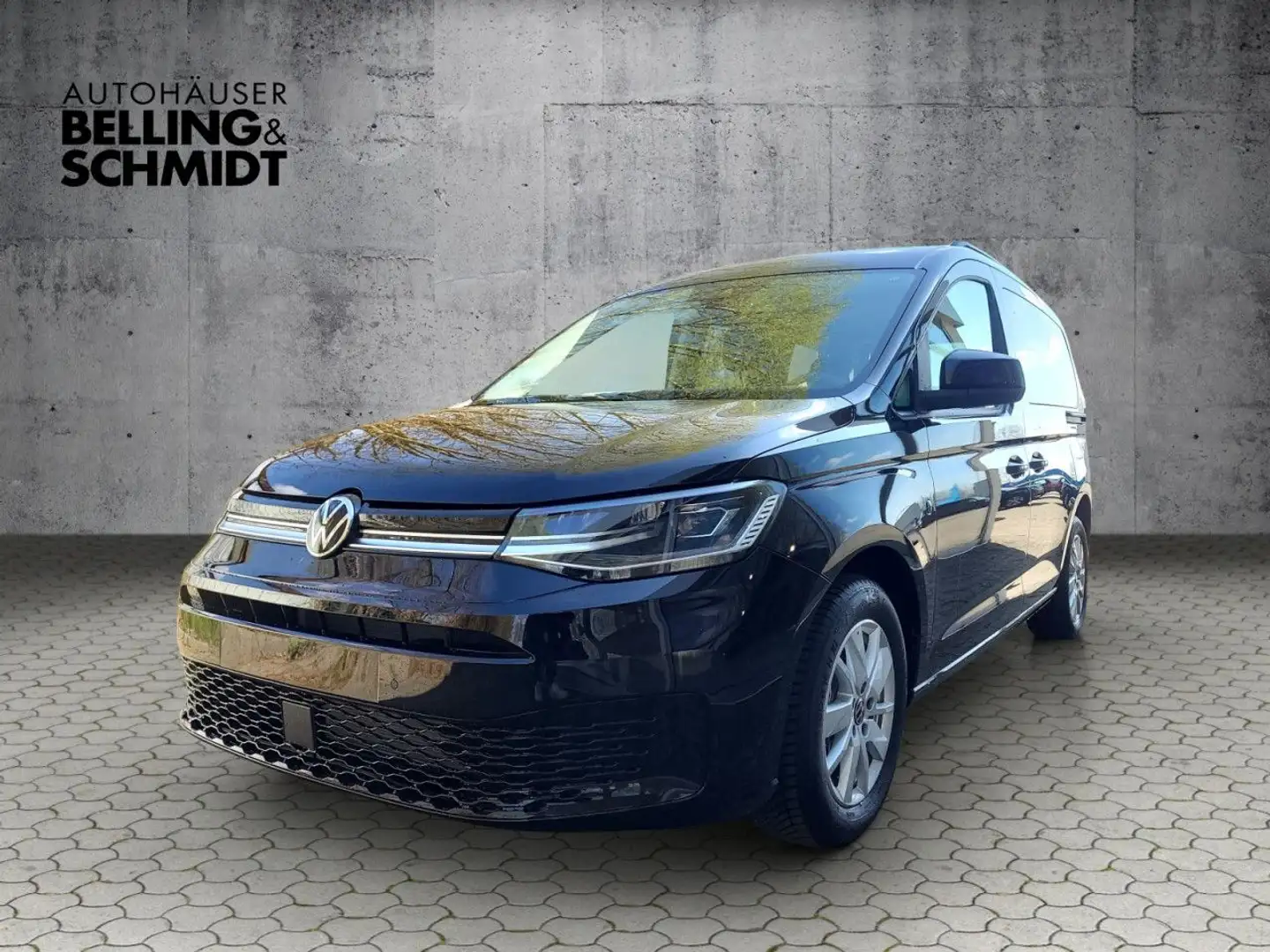 Volkswagen Caddy Life 1.5 TSI Aut. LED Navi SHZ AGR Bluetooth Schwarz - 1