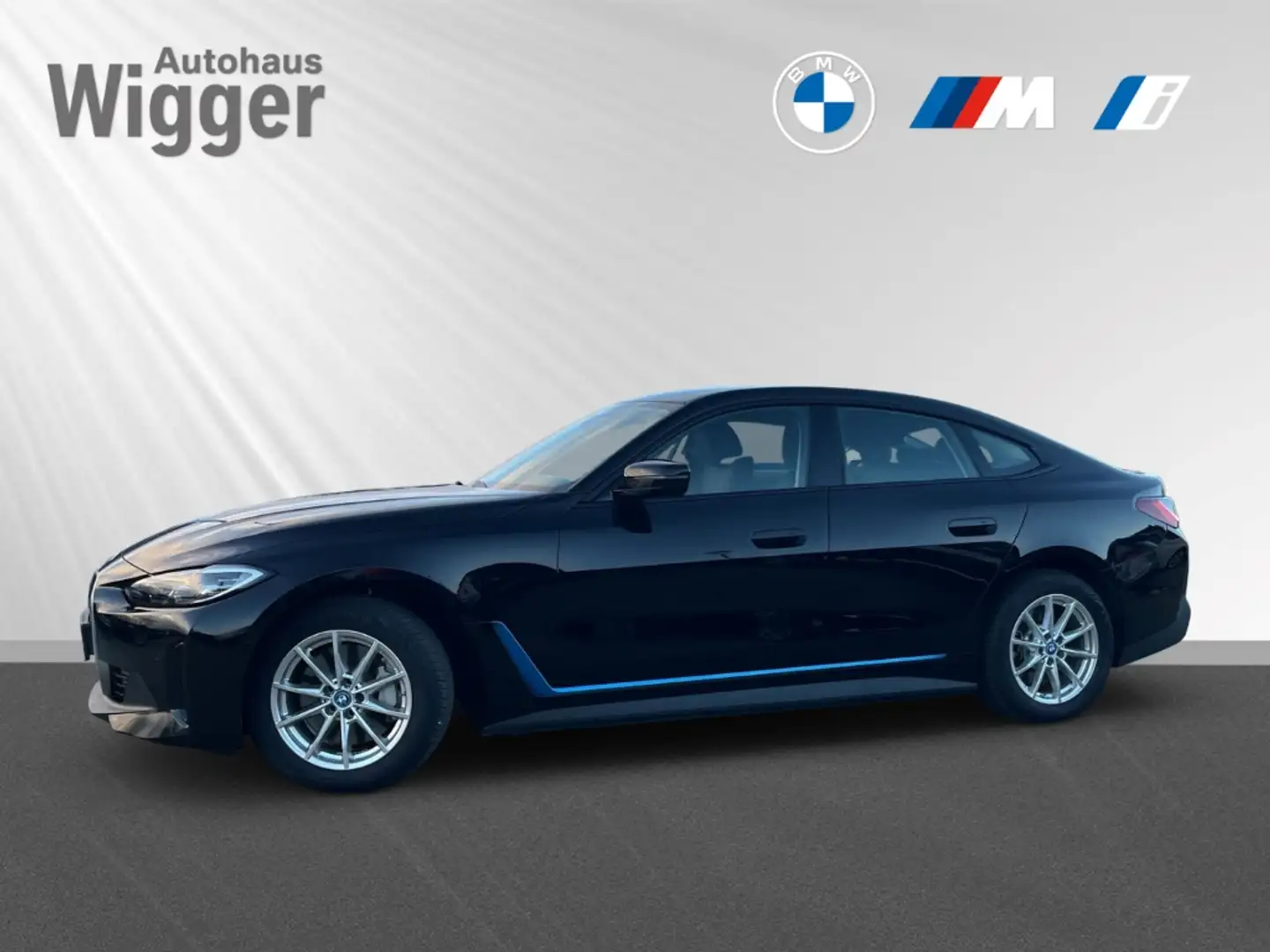 BMW i4 eDrive35 Gran Coupe/Soundsystem/LED/ACC Noir - 2