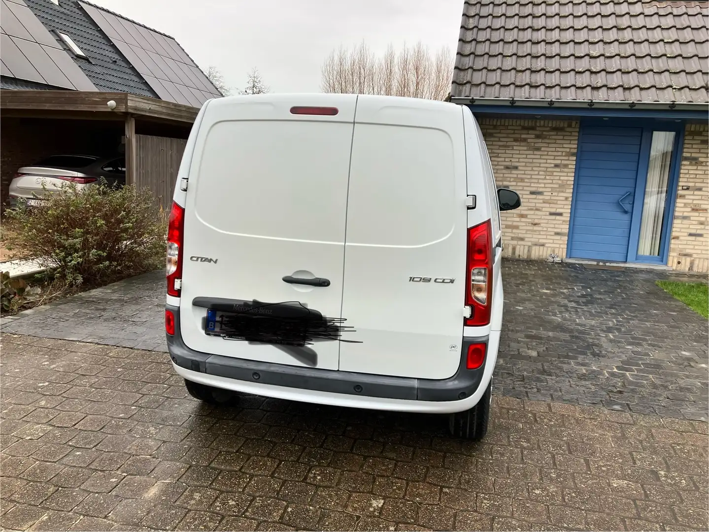 Mercedes-Benz Citan Citan 109 CDI Mixto extralang Blanc - 2