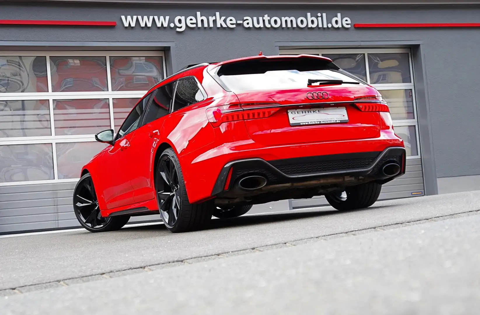Audi RS6 RS 6*Keramik,305 km/h,UPE: 176.295,00 €,U-Frei* Rouge - 2