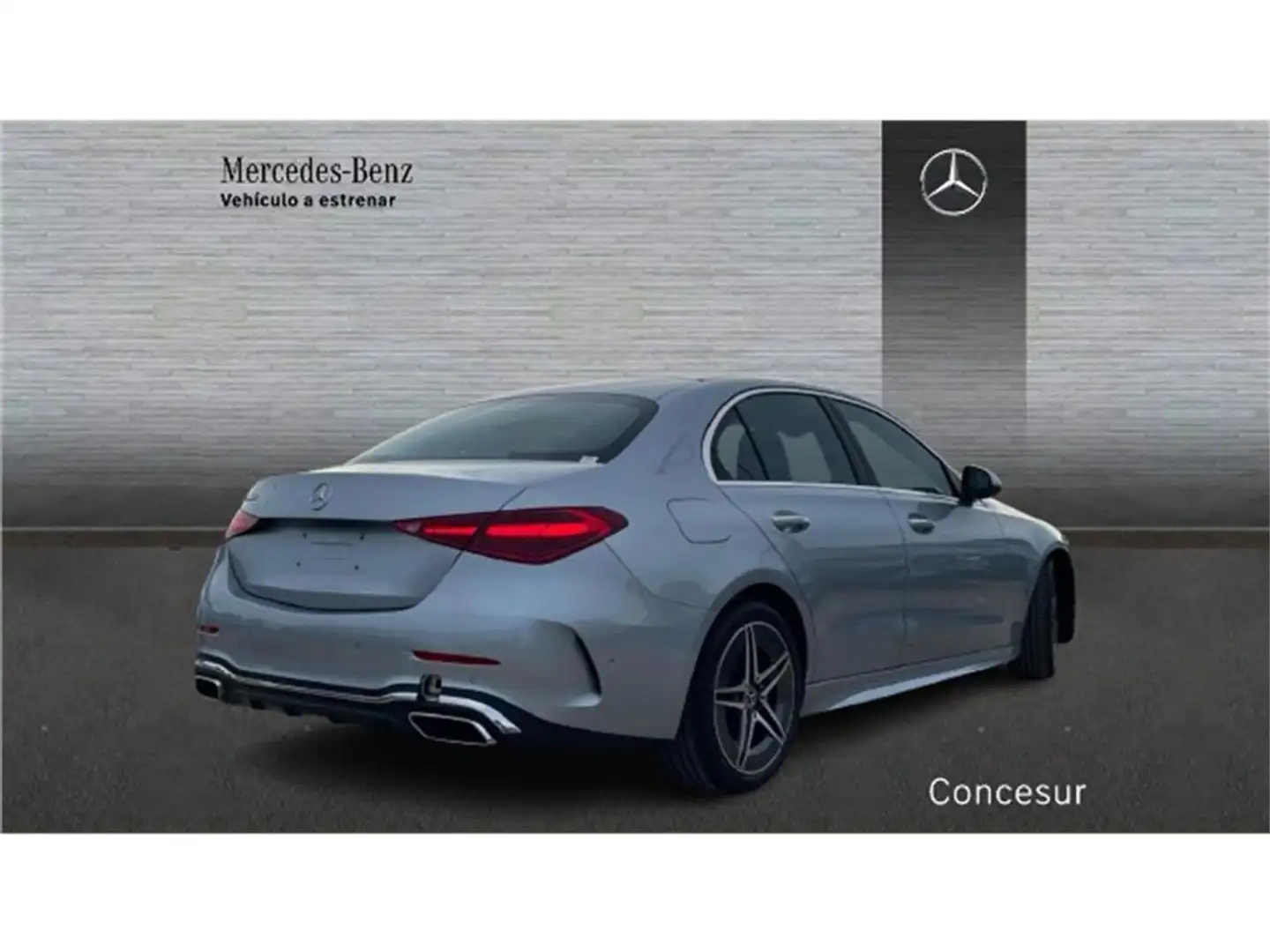 Mercedes-Benz C 200 d Berlina Plateado - 2