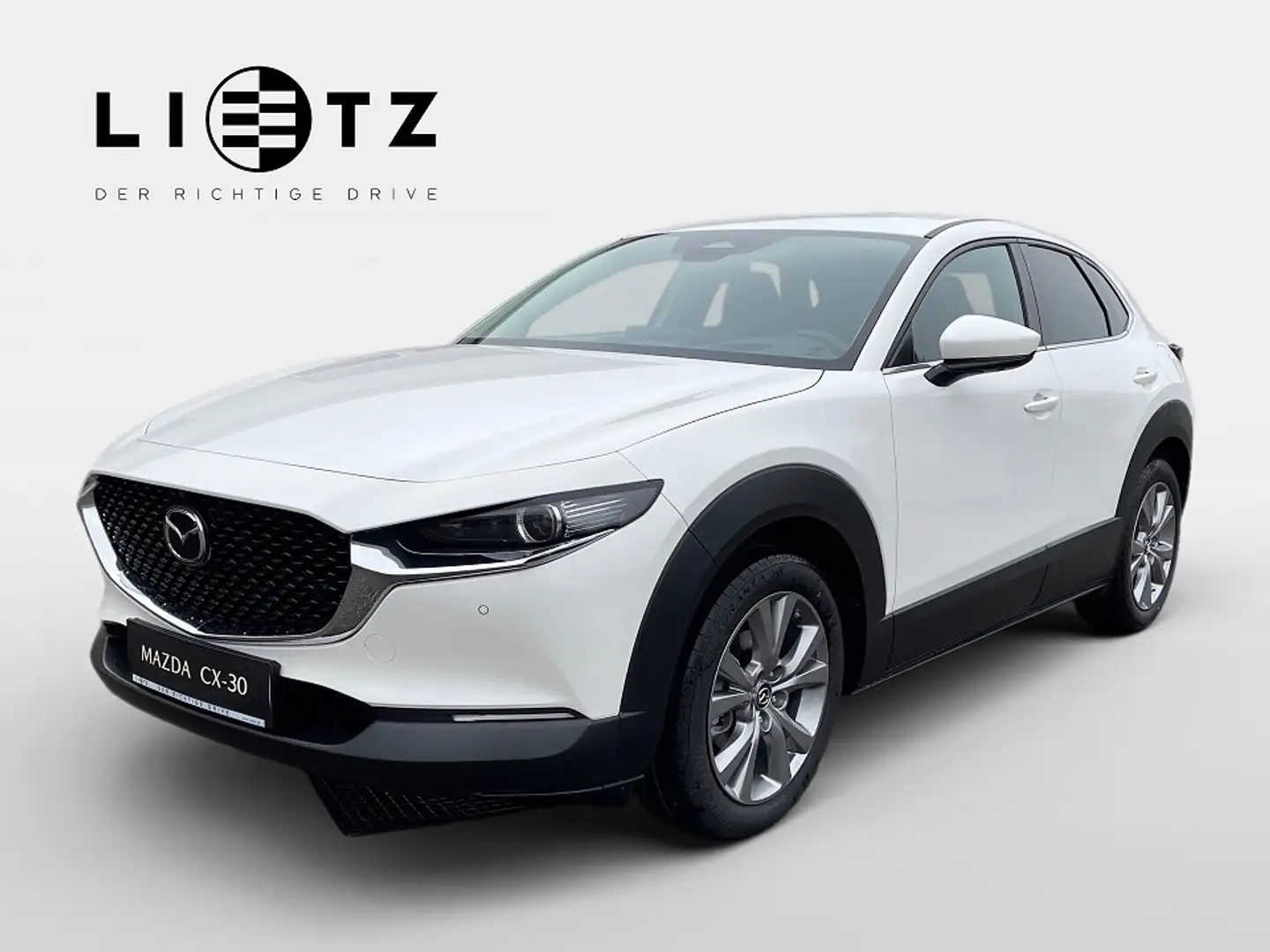 Mazda CX-30 e-Skyactive G140 Exclusive-Line Weiß - 1