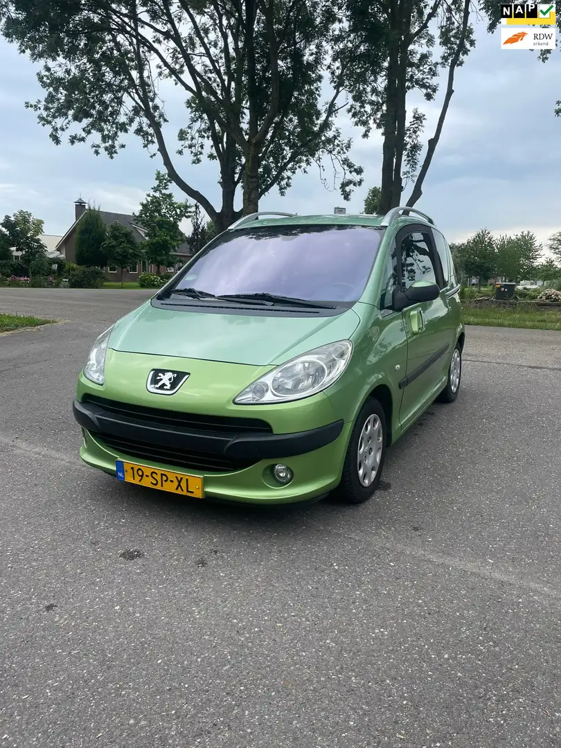 Peugeot 1007 1.4 Gentry GOED ONDERHOUDEN - AUTOMATISCHE DEUREN Groen - 1