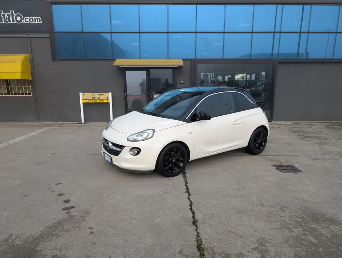 Opel Adam 1.4 Slam Gpl-tech 87cv E6 - OK NEOPATENTATI Bianco - 1