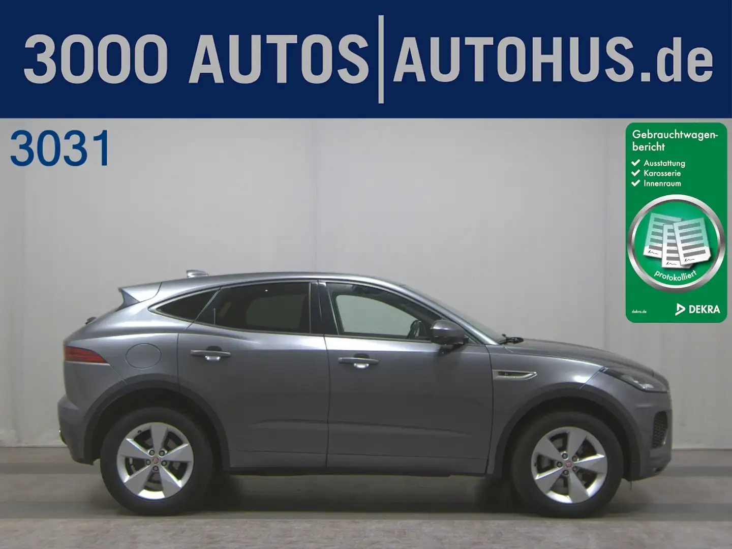 Jaguar E-Pace D180 AWD R-Dynamic Navi LED Pano RFK Shz Grau - 1