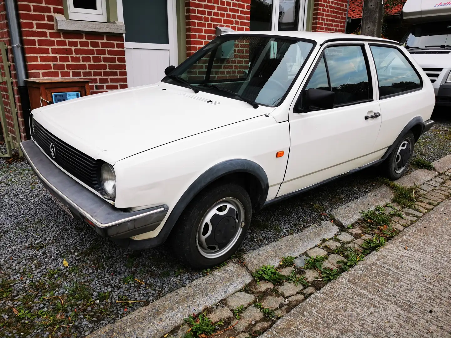 Volkswagen Polo 1. 0 de 1990 essence Blanc - 1
