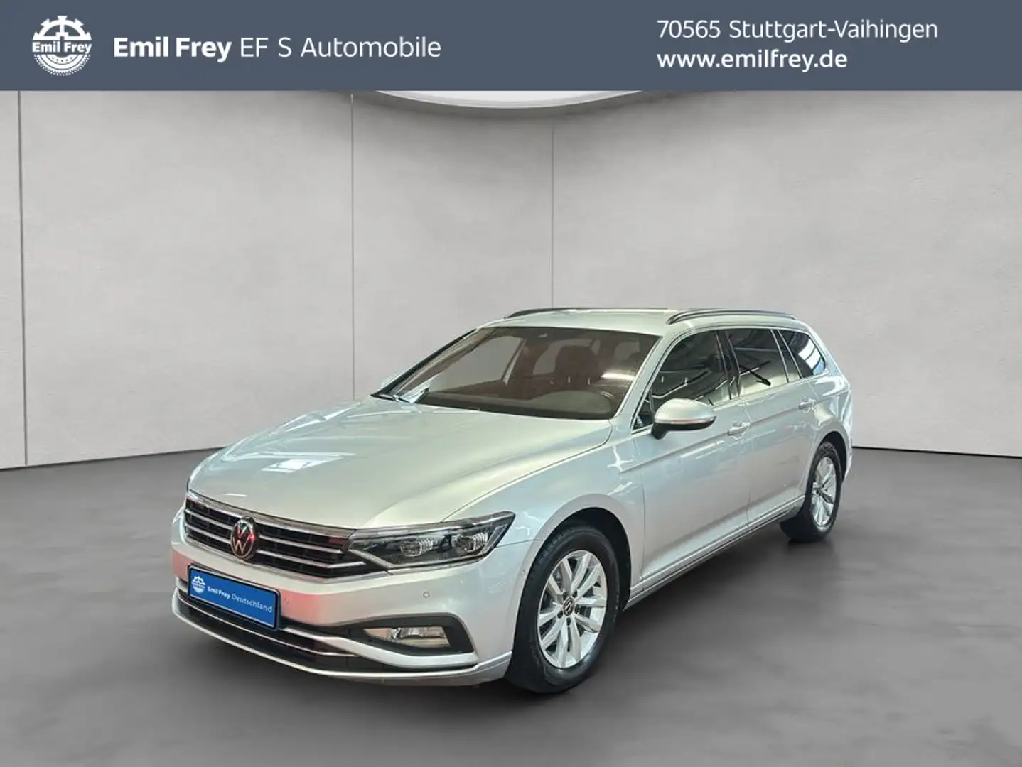 Volkswagen Passat Variant 2.0 TDI SCR DSG Business Silber - 1