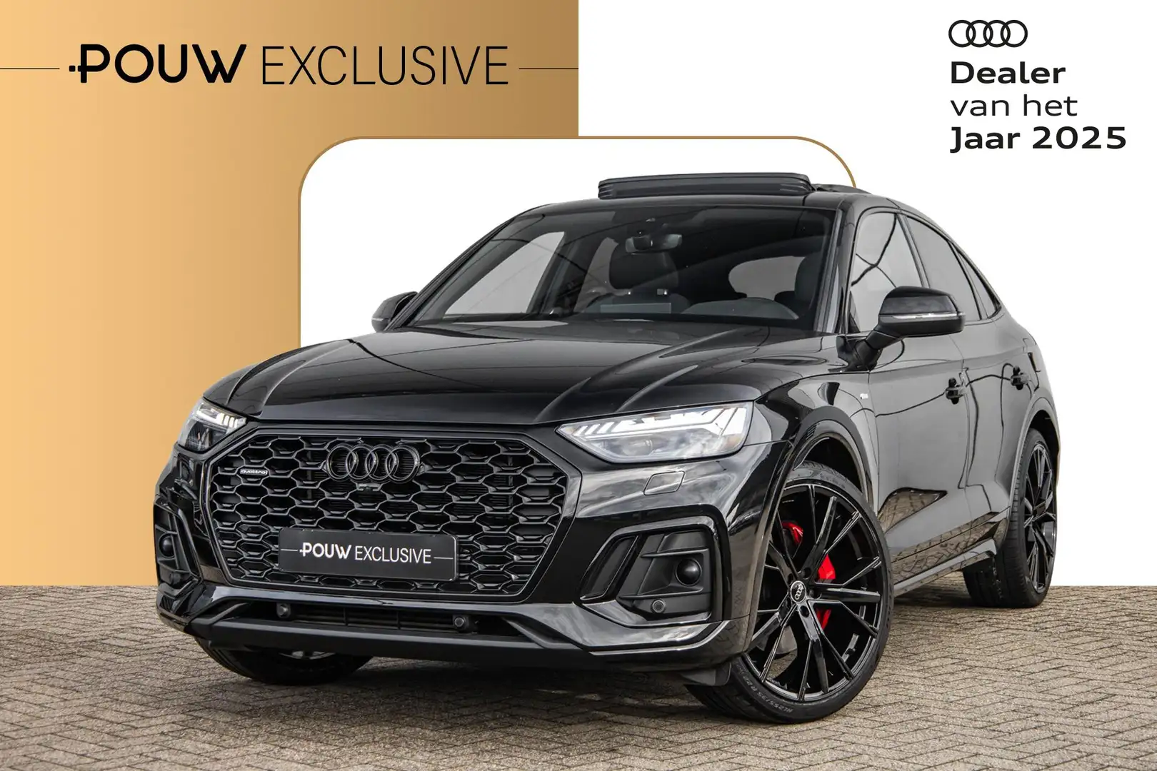 Audi Q5 Sportback 55 TFSIe 367pk S Edition | 22" LMV | Pan Noir - 1