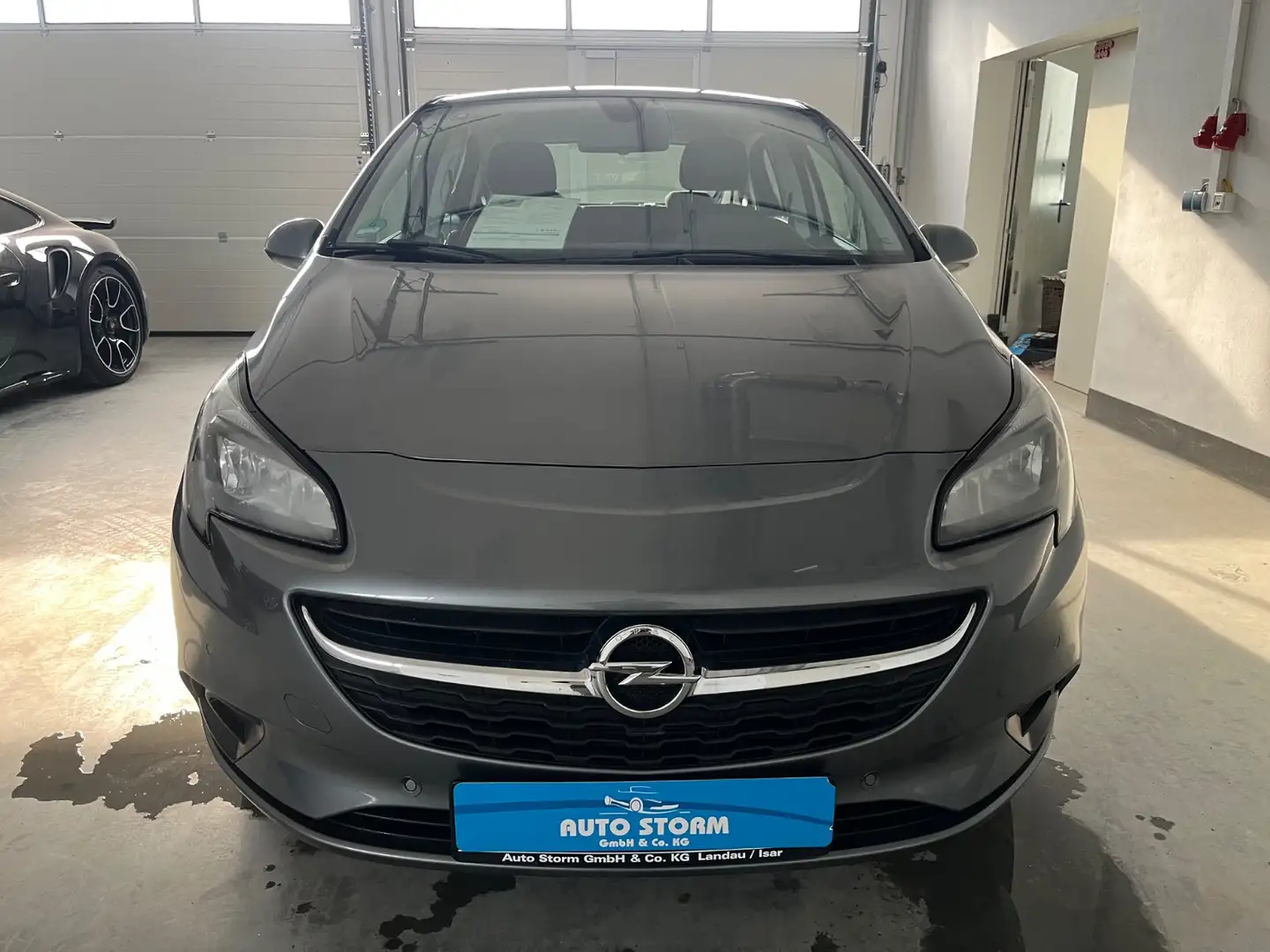 Opel Corsa E 1.0 Turbo ecoFlex Edition*AHK*LKHZ*SHZ*PDC*AHK A Grijs - 2