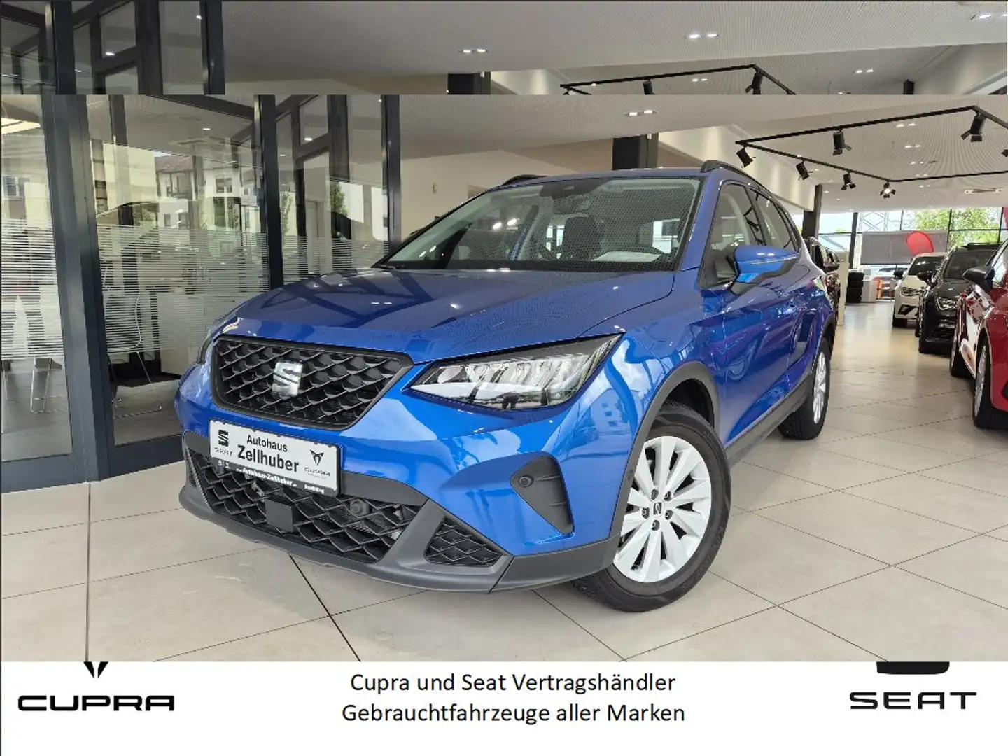 SEAT Arona 1.0TSI DSG Style Pro *Kamera*Full Link*Sitzhzg* Blau - 1