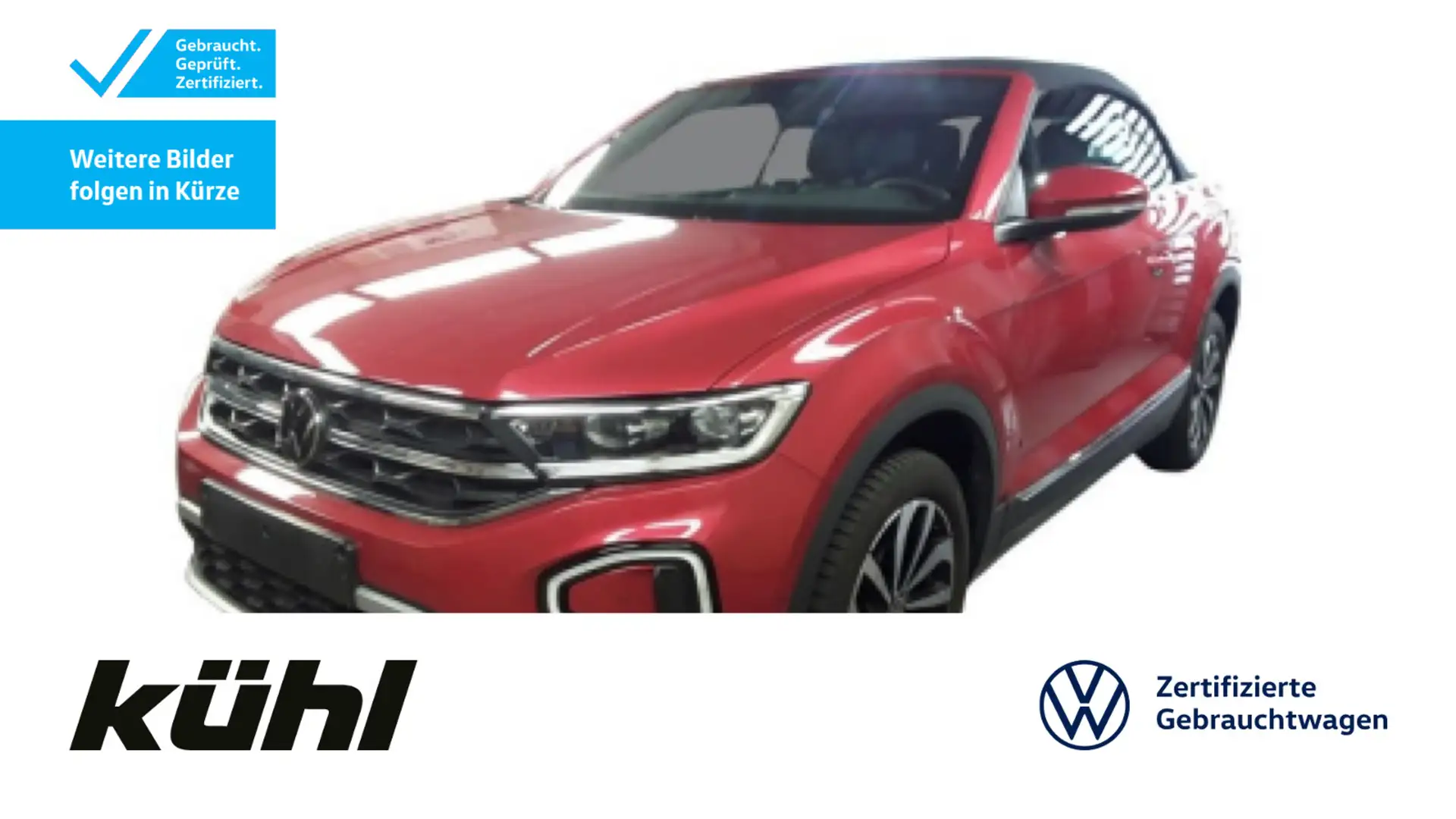 Volkswagen T-Roc 1.0 TSI Style LED ACC Standhzg. Rot - 1