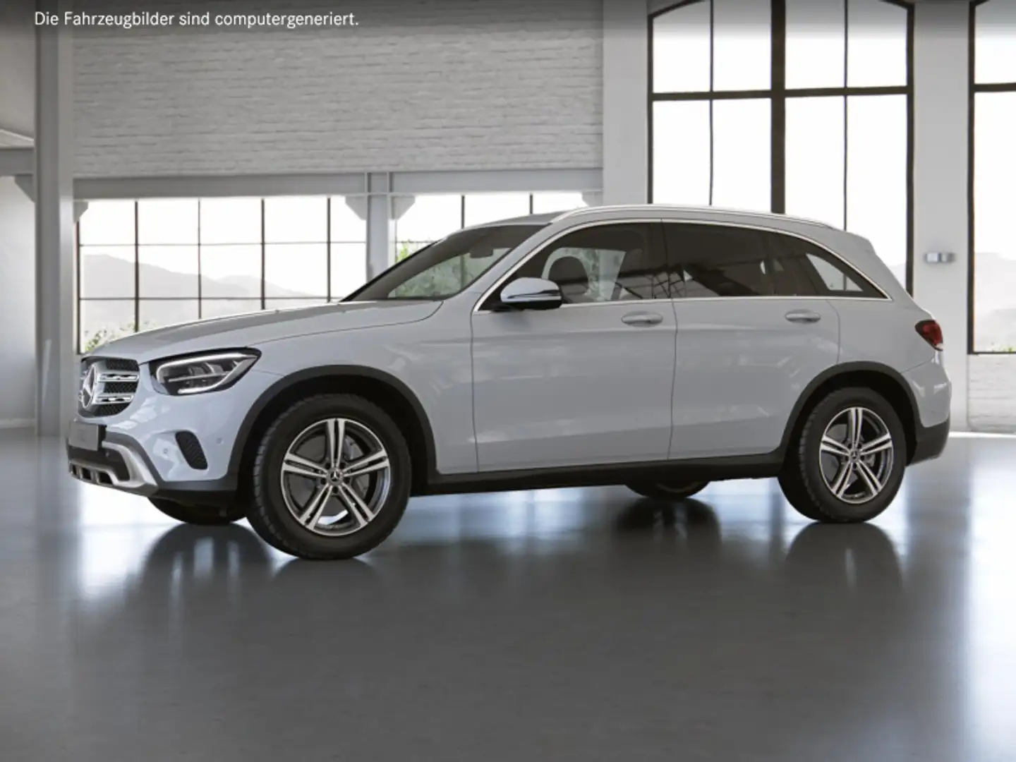 Mercedes-Benz GLC 220 d 4MATIC AUT Kam. KeyLess KlimaA LED PDC Weiß - 2