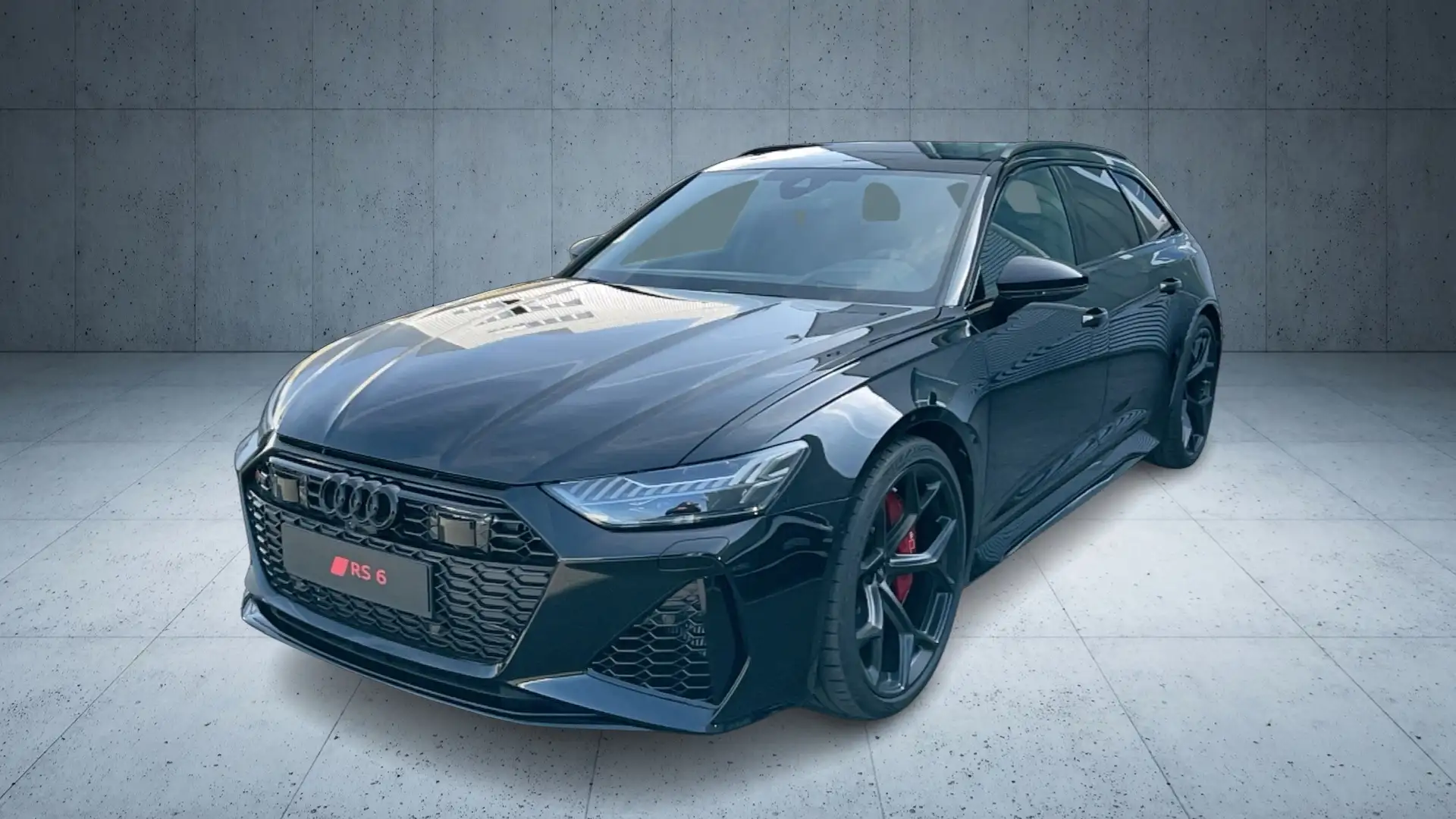 Audi RS6 RS 6 Avant performance Keramik Vmax305 StHz AHK Noir - 2
