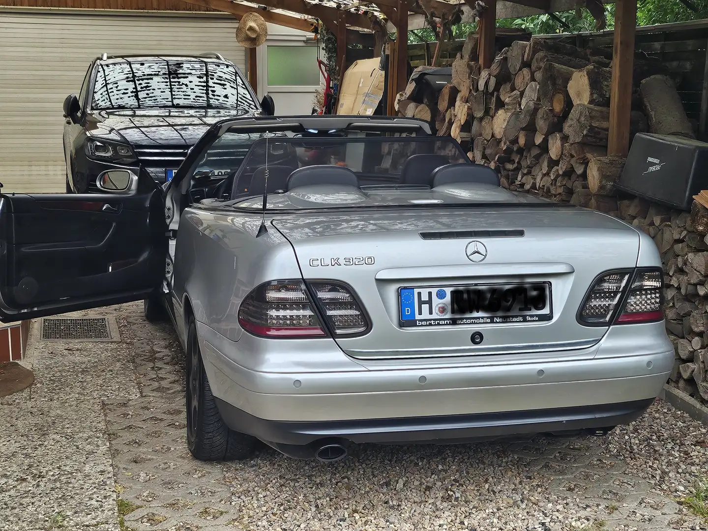 Mercedes-Benz CLK 320 CLK-Klasse Cabrio Elegance Silber - 1