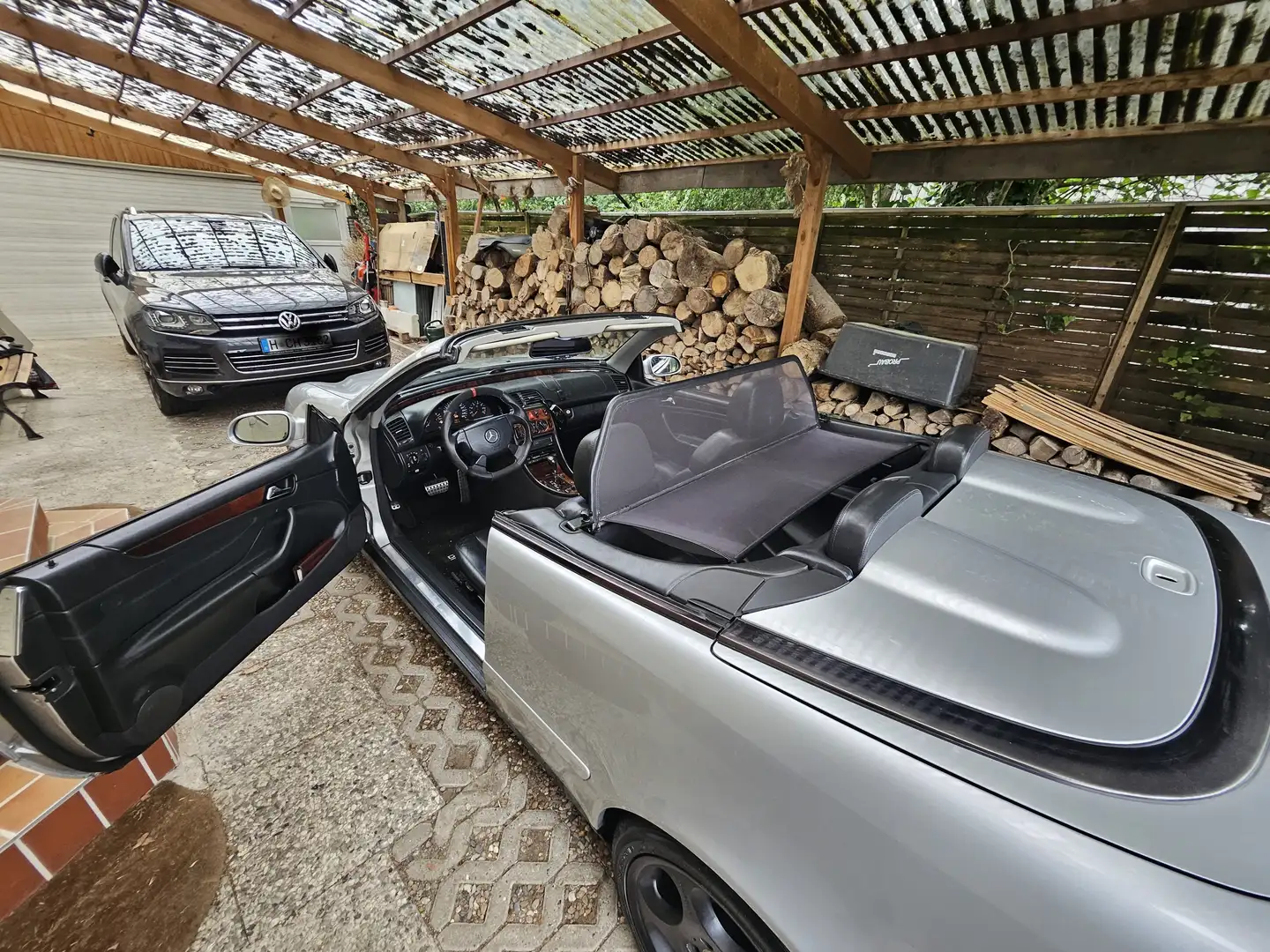 Mercedes-Benz CLK 320 CLK-Klasse Cabrio Elegance Silber - 2