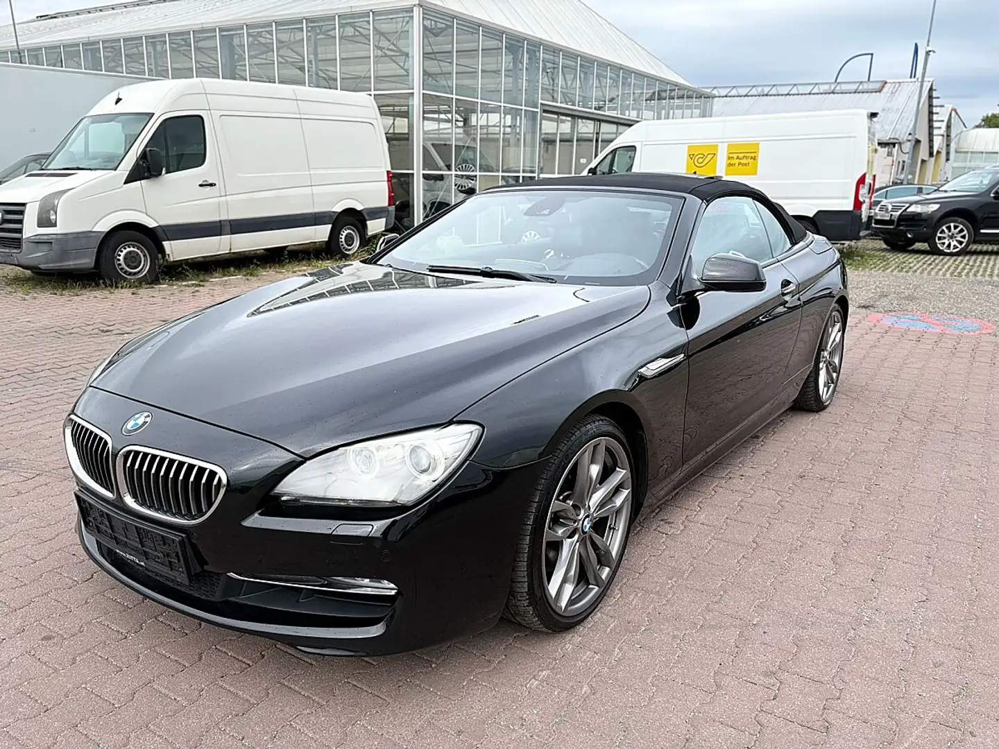BMW 640 d Cabrio Aut. Schwarz - 2