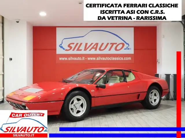 Ferrari 512 BBi - CERTIFICATA FERRARI CLASSICHE – ISCRITTA ASI CON C.R.S. – DA VETRINA – RARISSIMA (1984)