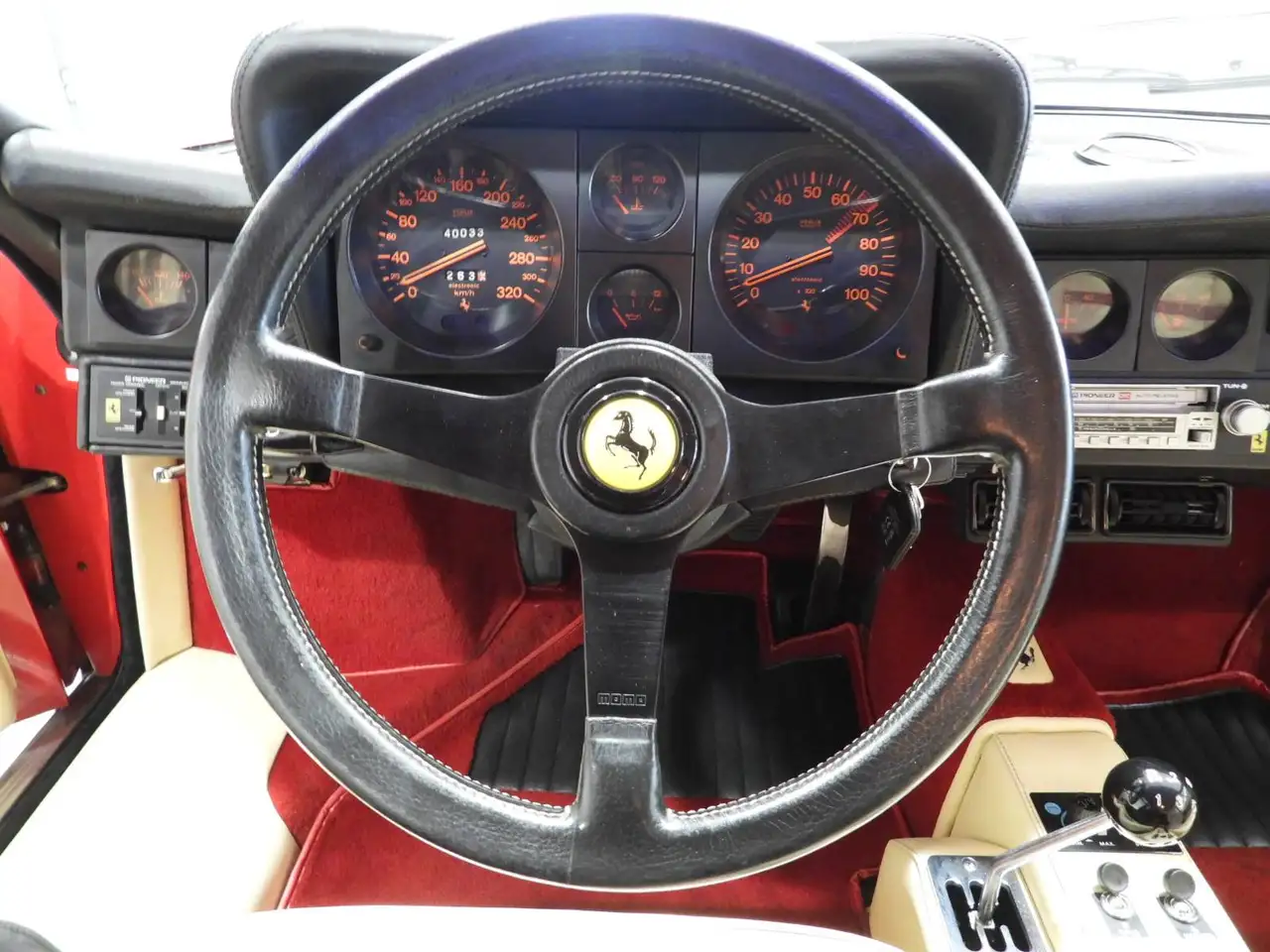 Ferrari 512 BBi - CERTIFICATA FERRARI CLASSICHE – ISCRITTA ASI CON C.R.S. – DA VETRINA – RARISSIMA (1984), foto 6