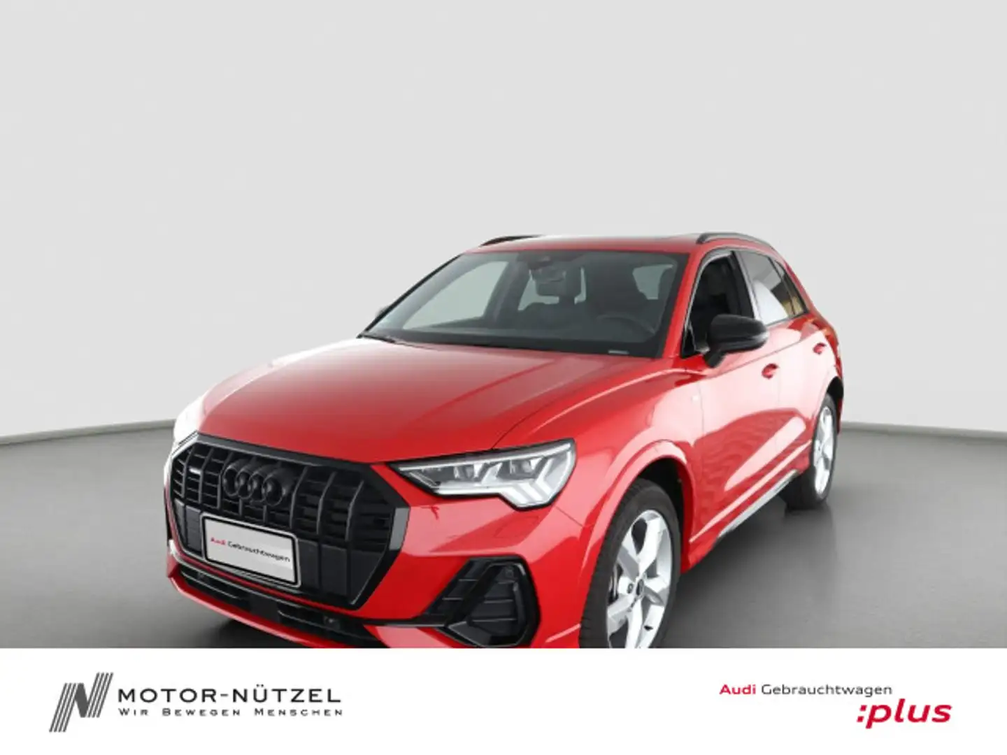 Audi Q3 45 TFSI QU S-LINE MATRIX+NAVI+SONOS+PANO+AHK Rot - 1