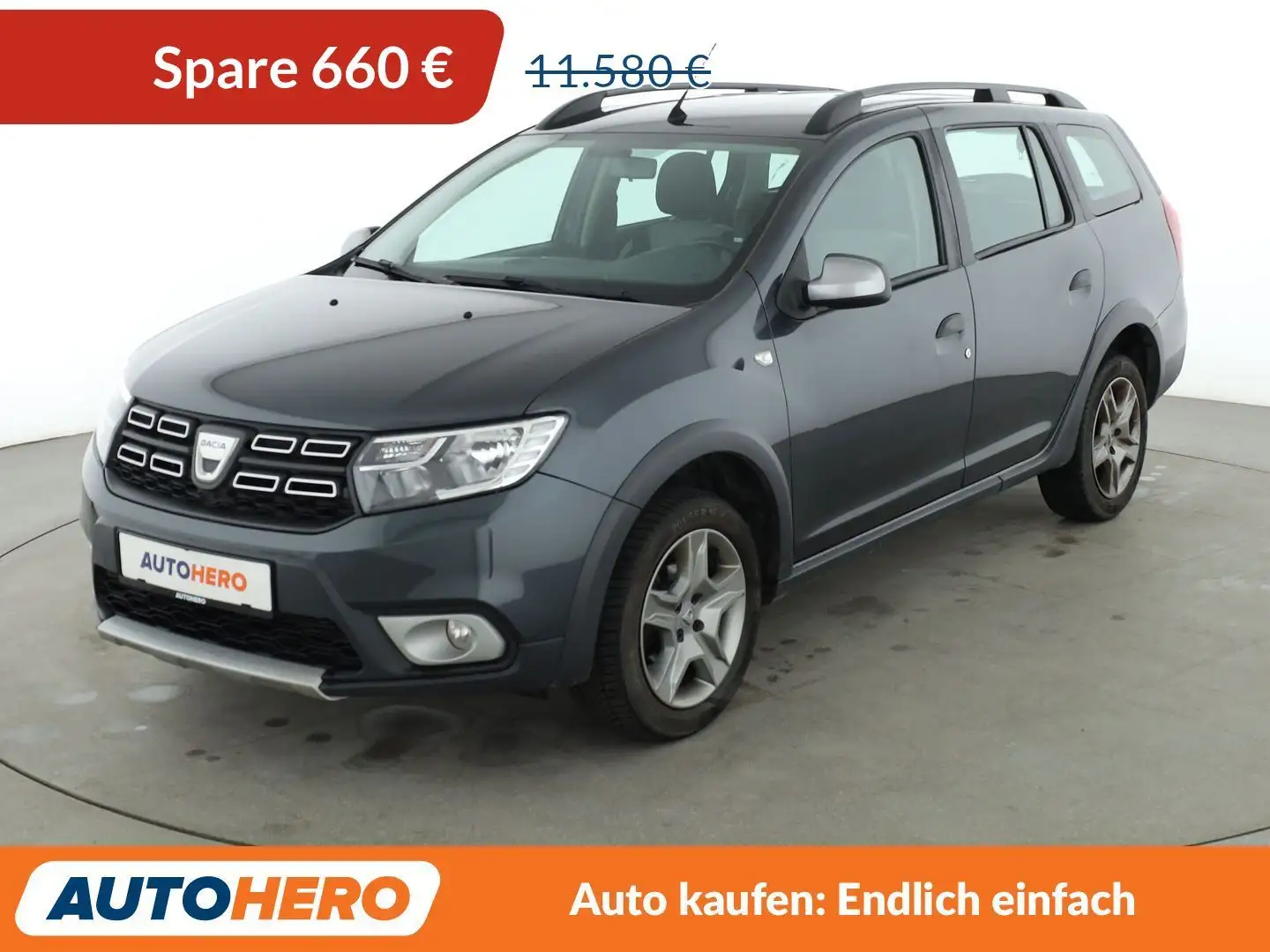 Dacia Logan 0.9 TCe Stepway*NAVI*CAM*PDC*TEMPO*KLIMA*GARANTIE* Grau - 1
