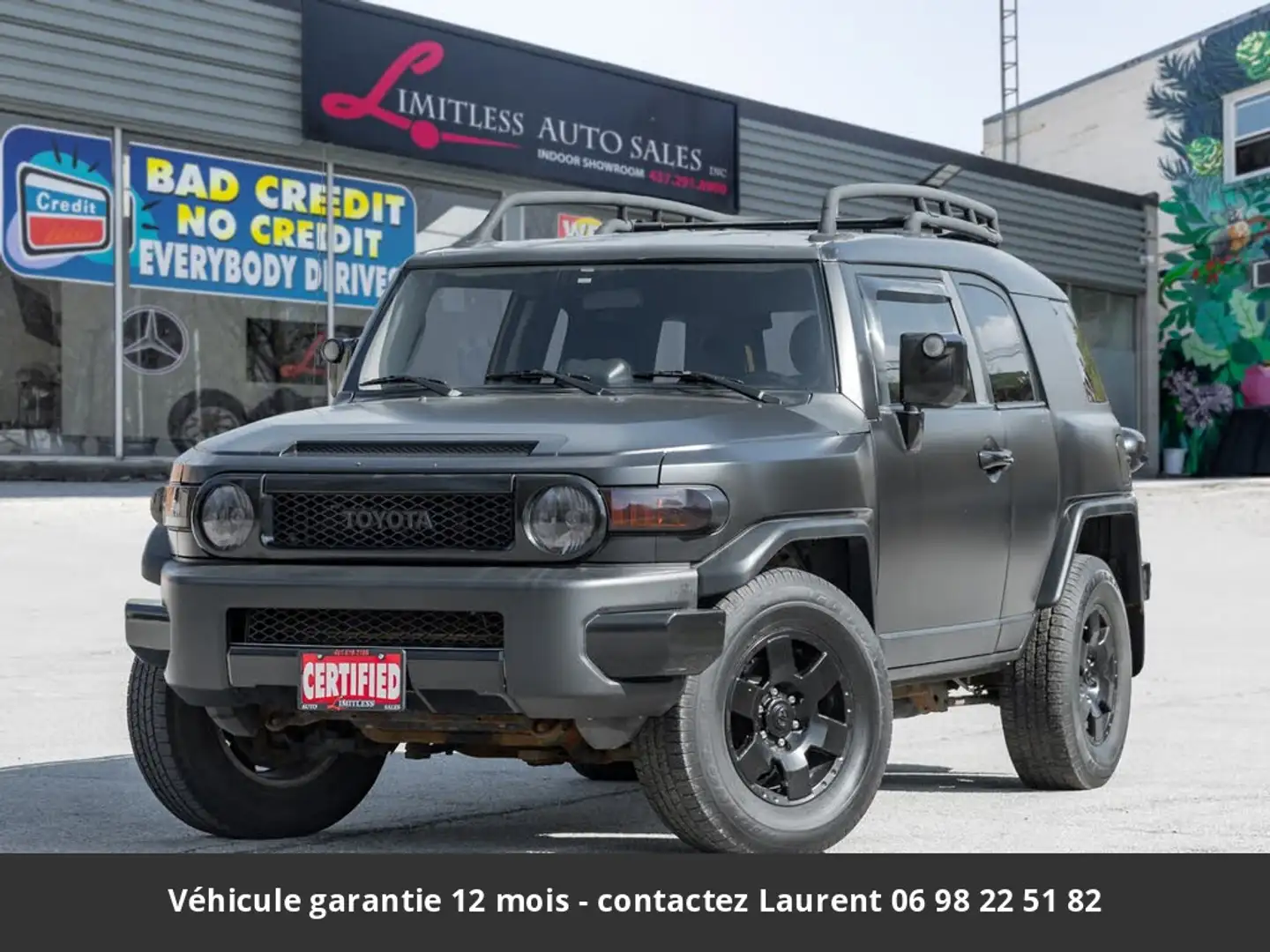 Toyota FJ Cruiser Tout compris hors homologation 4500e Zwart - 1