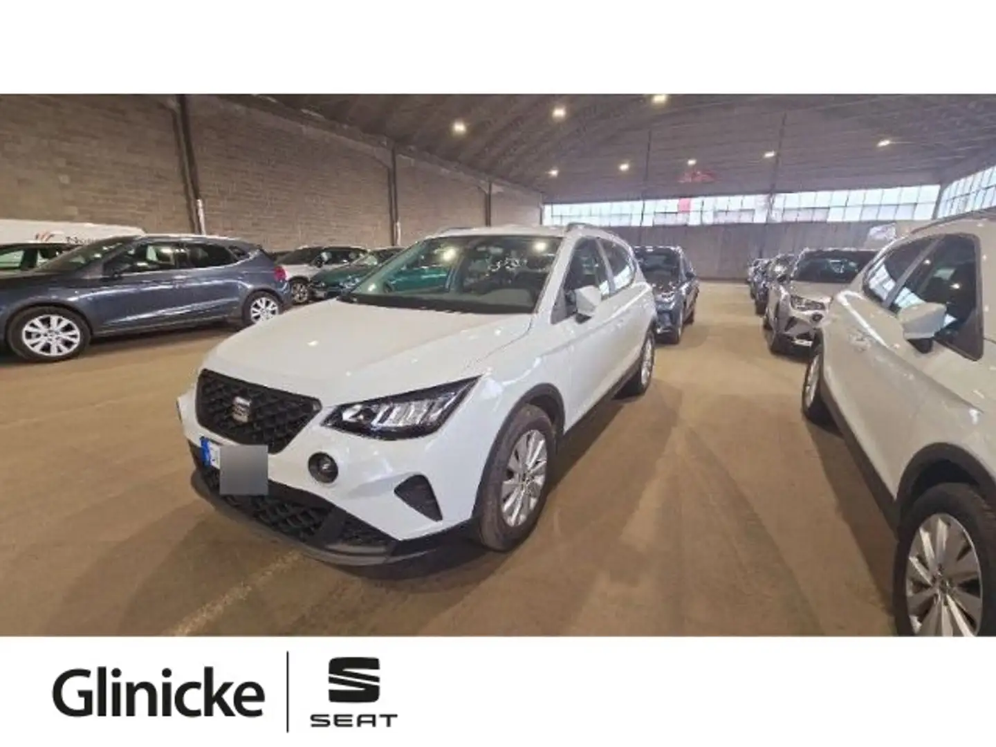 SEAT Arona 1.0 TSI Style Klima PDC Weiß - 1
