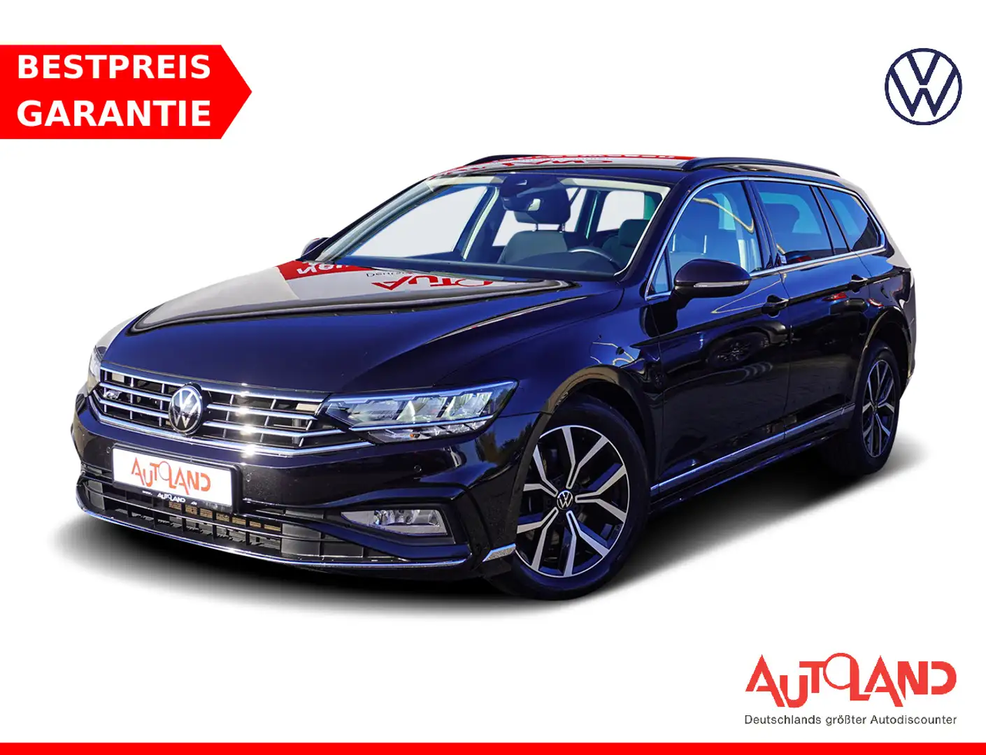 Volkswagen Passat Variant 1.5 TSI R-Line LED ACC Navi PDC Schwarz - 1