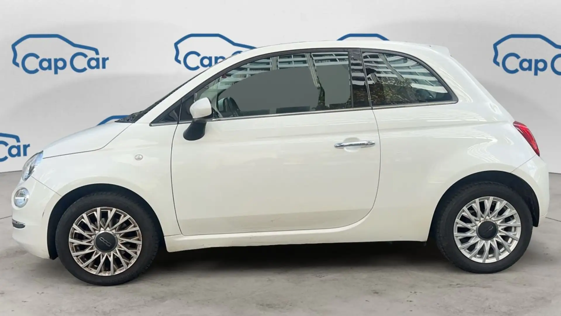 Fiat 500 II 0.9 TwinAir 85 Dualogic Lounge - Bioéthanol Blanc - 2