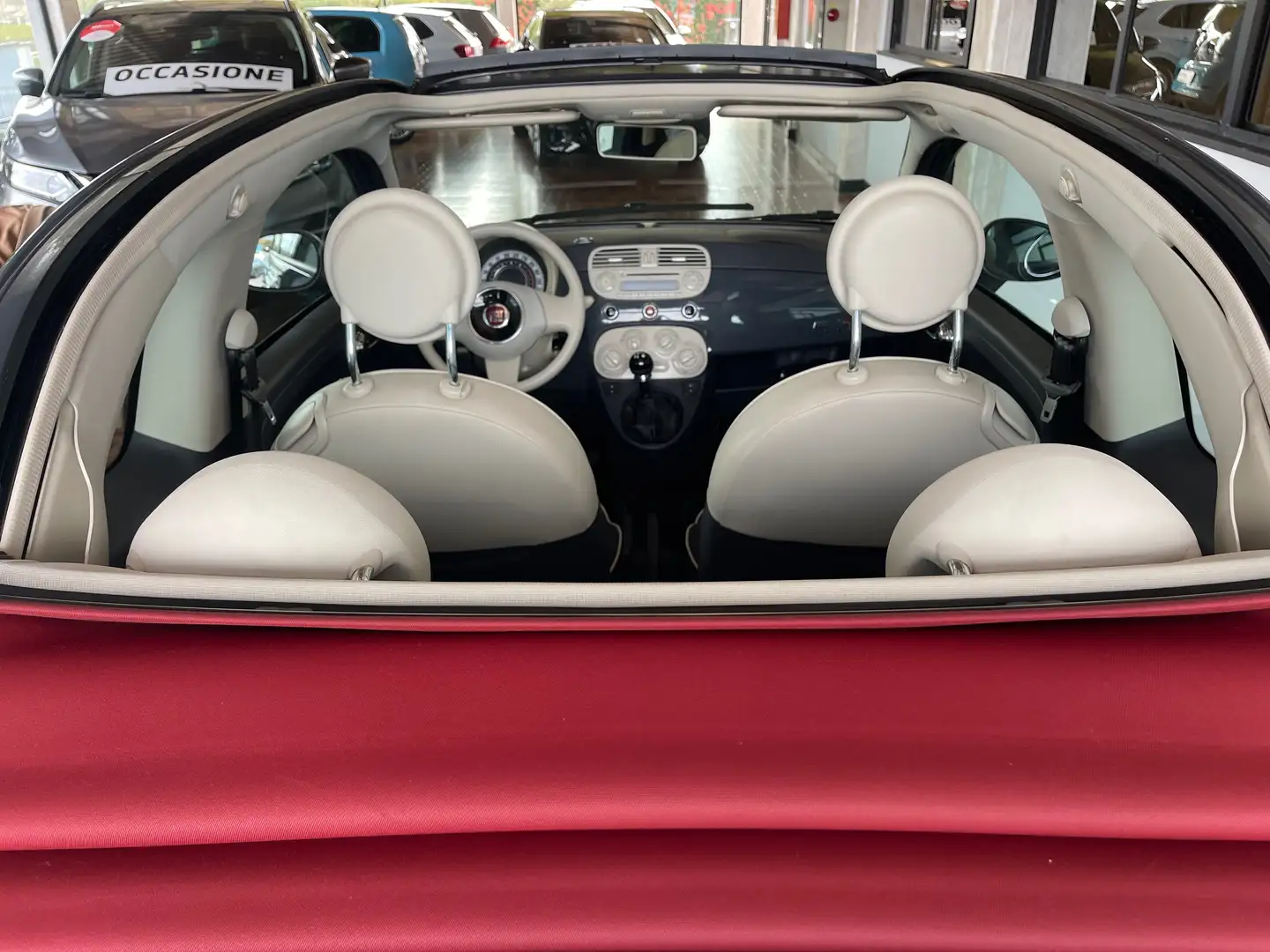 Fiat 500C By Gucci 1.2 Lounge 69cv CINGHIA FATTA/G4STAGIONI Gris - 2