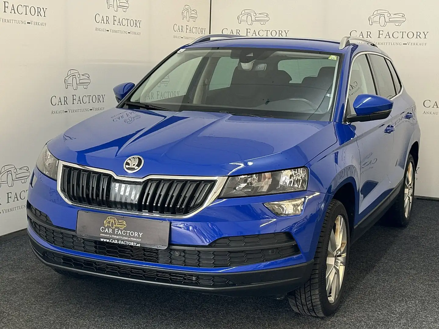 Skoda Karoq 1,0 TSI Ambition Limited Blau - 1