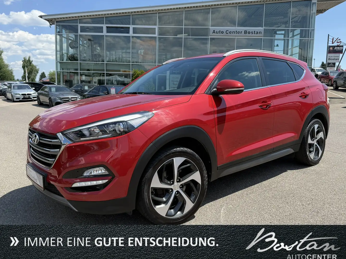 Hyundai TUCSON 1.7 CRDI BLUE STYLE 2WD/KAMERA/NAVI/PDC Roşu - 1
