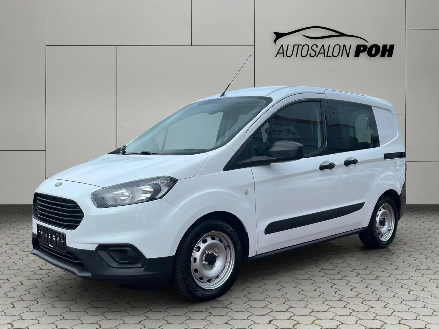 Ford Transit Courier /5 Sitzer/2x Schiebetür/AHK Blanco - 2