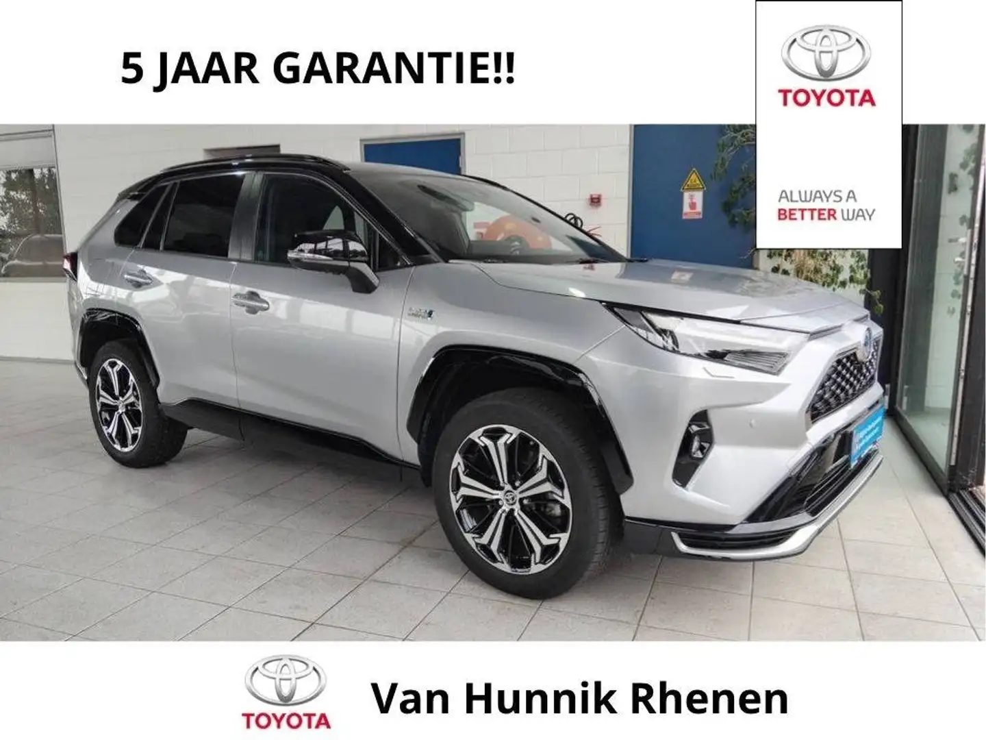 Toyota RAV 4 2.5 Plug-in AWD Bi-Tone | 360 cam | JBL | HUD | Tr Zilver - 1