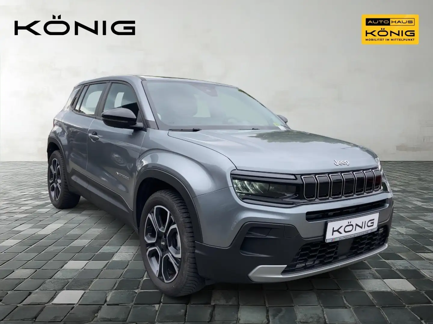 Jeep Avenger Altitude 1.2  Allwetterreifen*Sitzheizung Grau - 2