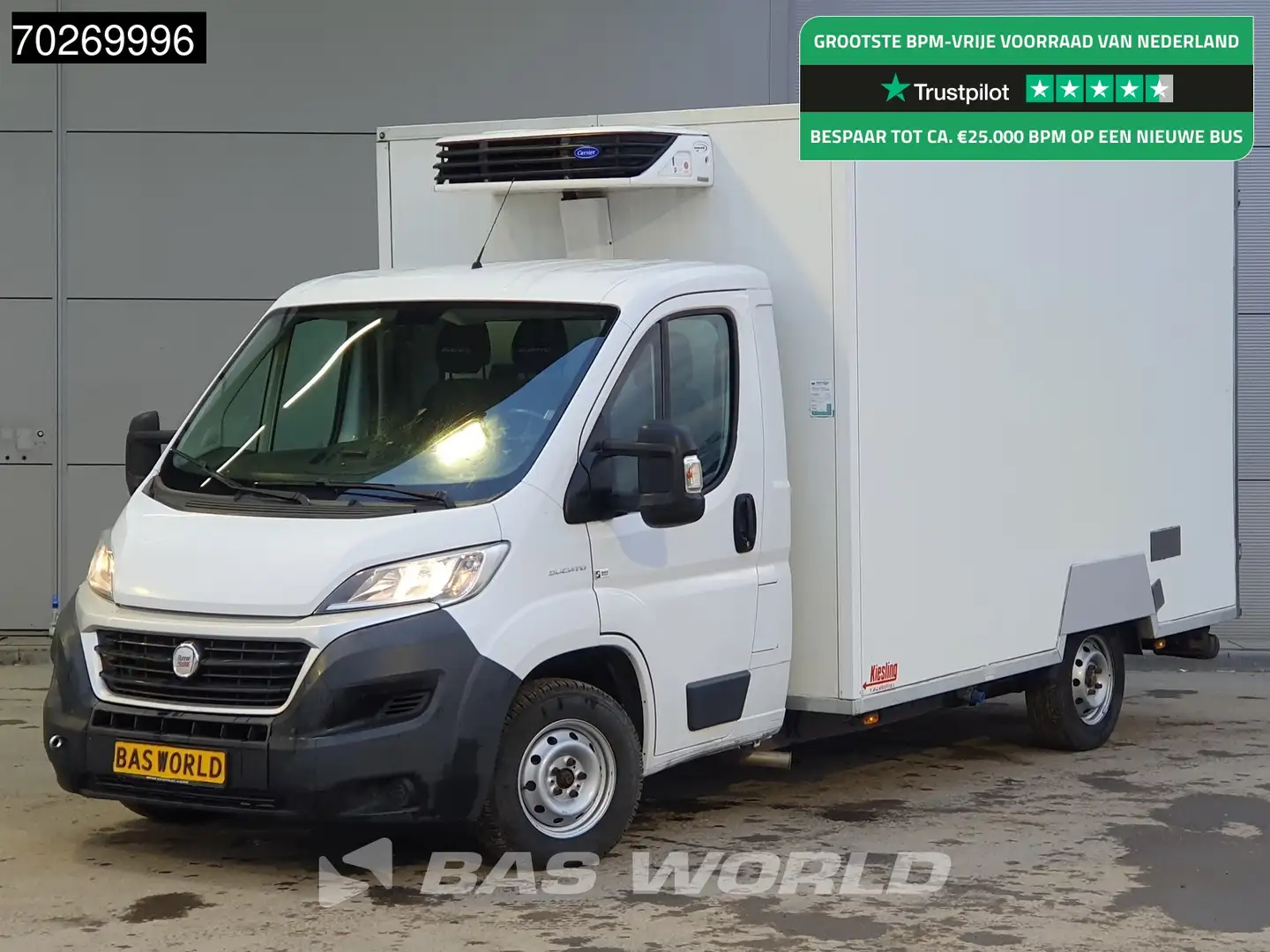Fiat Ducato 150pk Koelwagen Vries Carrier Xarios 350 Stekker 2 Wit - 1