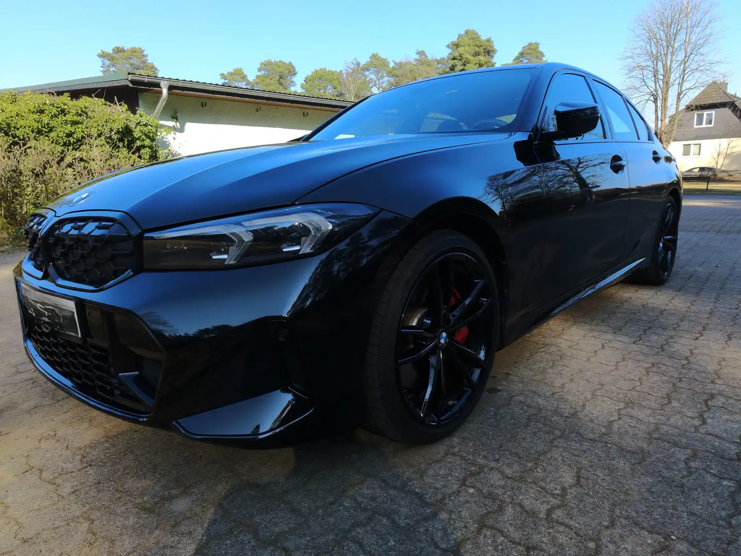 BMW 340 M340i xDrive, M-Sport Pro, 360°, Mild Hybrid Schwarz - 2
