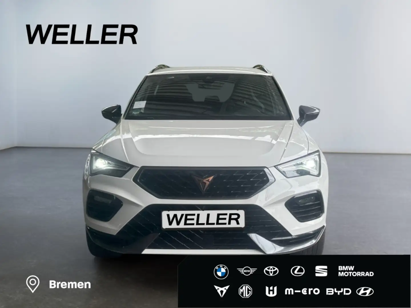 CUPRA Ateca 2.0 TSI 4Drive DSG *LED*360°*ACC*DCC*Beats* Weiß - 2