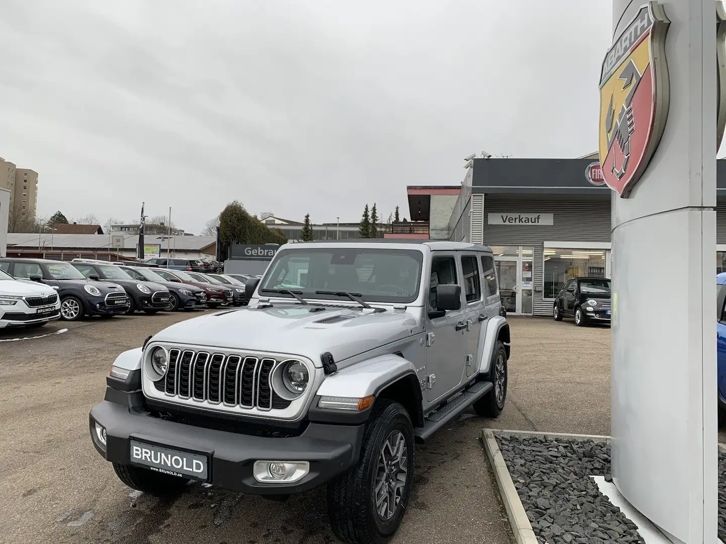 Jeep Wrangler Unlimited 2.0 MY24 Sahara Sky One-Touch Silver - 1