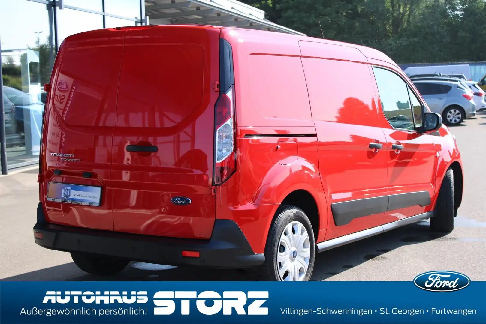 Ford Transit Connect Kasten lang Trend 230 L2 AUDIO PAKET|BEHEIZBARE FR Rot - 2