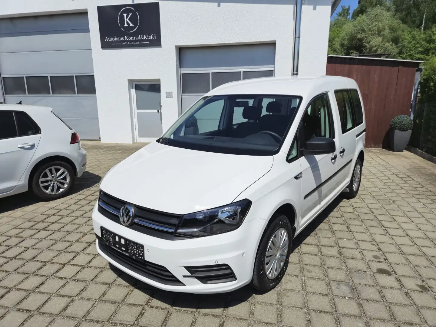 Volkswagen Caddy Kombi EcoProfi BMT 5-Sitzer Weiß - 1