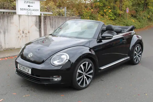 Volkswagen Beetle Cabriolet Sport Leder 1. Hand PDC