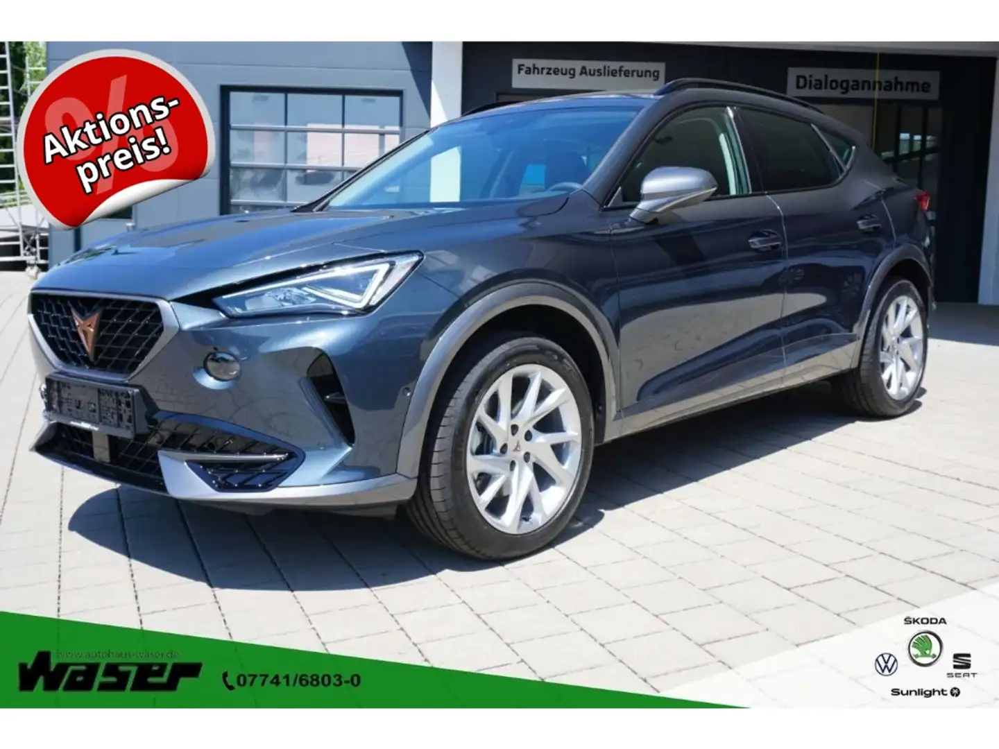 CUPRA Formentor 2.0 TSI 4Drive DSG AHK Navi LED ACC Grau - 1