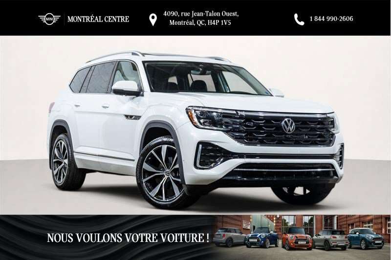 2025 Volkswagen Atlas Execline TSI 4 Motion | Caméra 360 | Assistance à