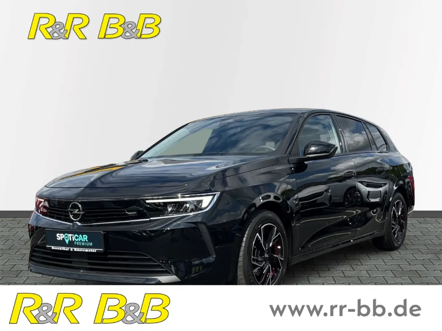 Opel Astra L Sports Tourer Basis 1.2 Turbo EU6d LED+CARPLAY+K Noir - 1
