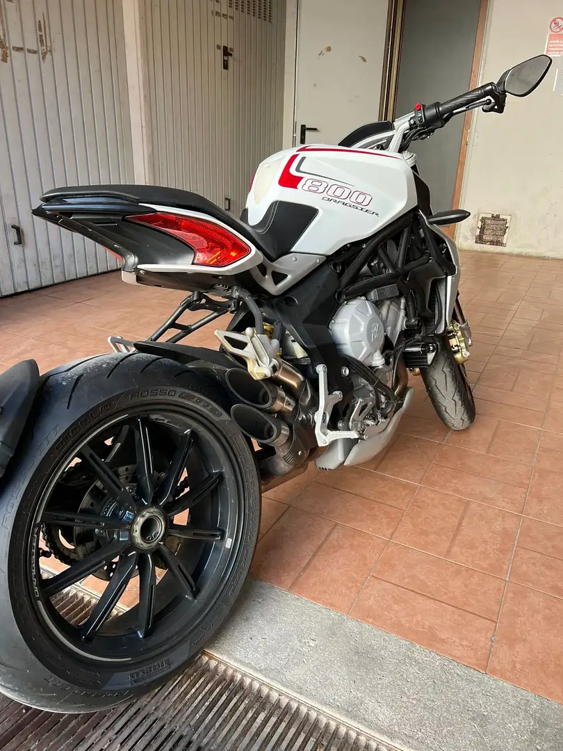 MV Agusta Dragster Brutale Dragster 800 Blanc - 1