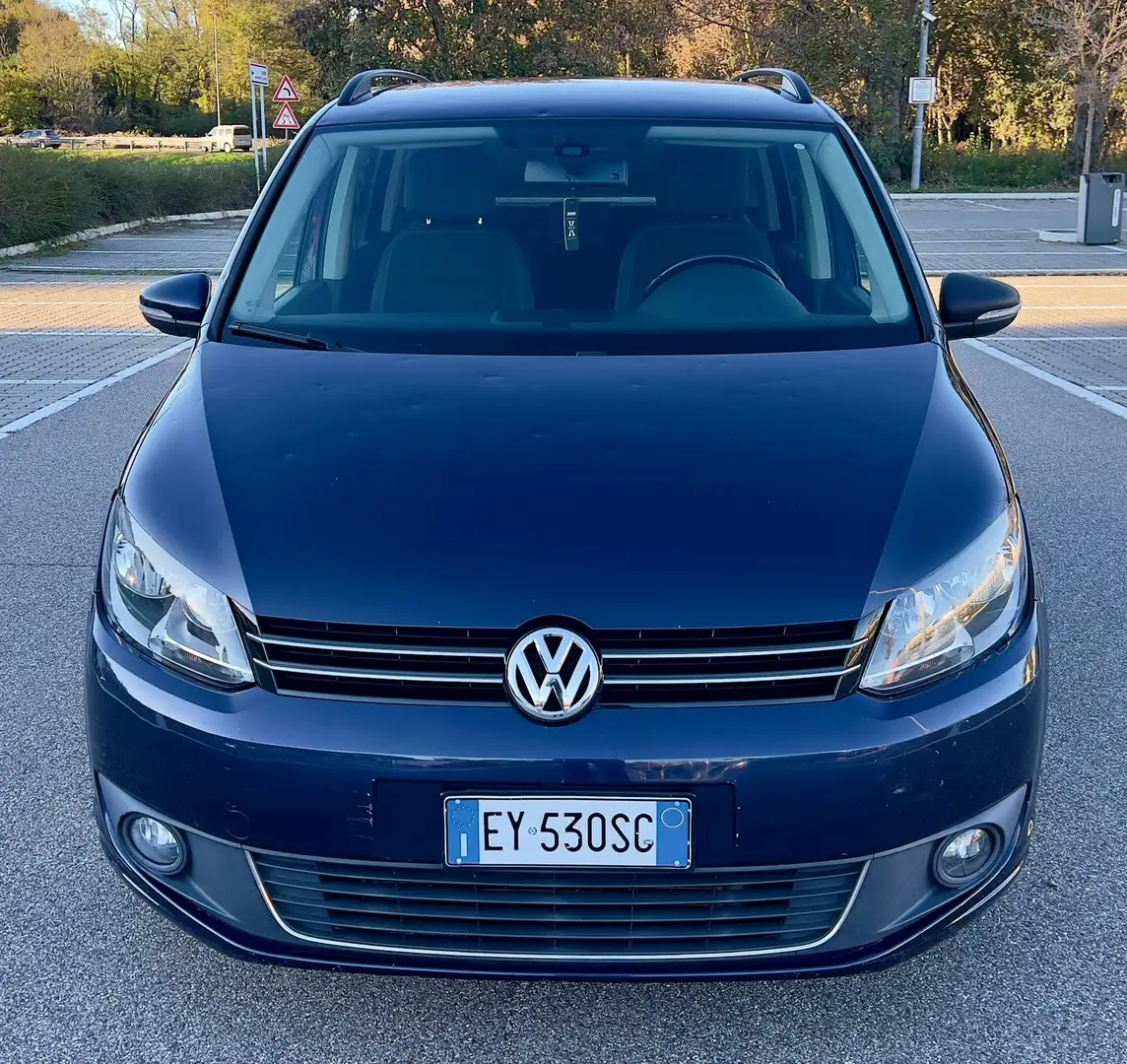 Volkswagen Touran Touran II 2010 1.6 tdi Comfortline Blu/Azzurro - 1