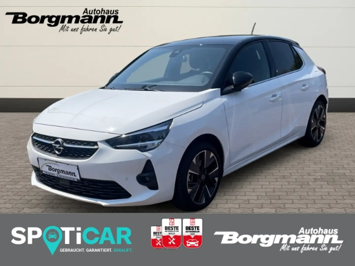 Opel Corsa-e Ultimate Navi - Rückfahrkamera - Keyless Go Blanc - 1