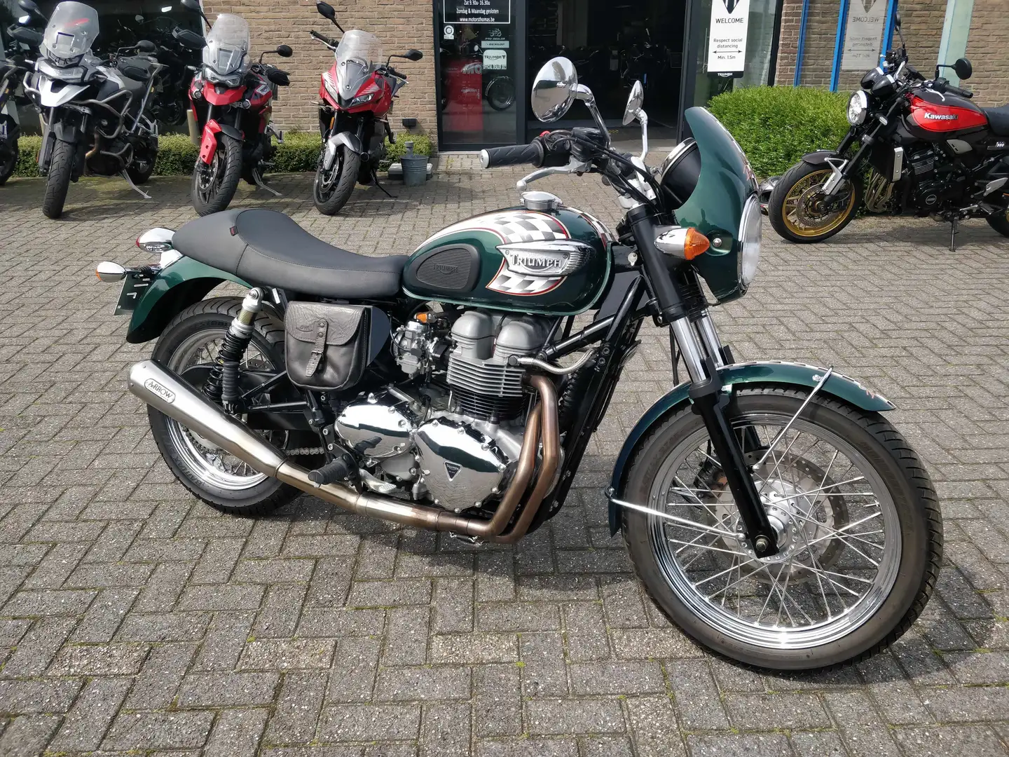 Triumph Bonneville T100 Zöld - 1