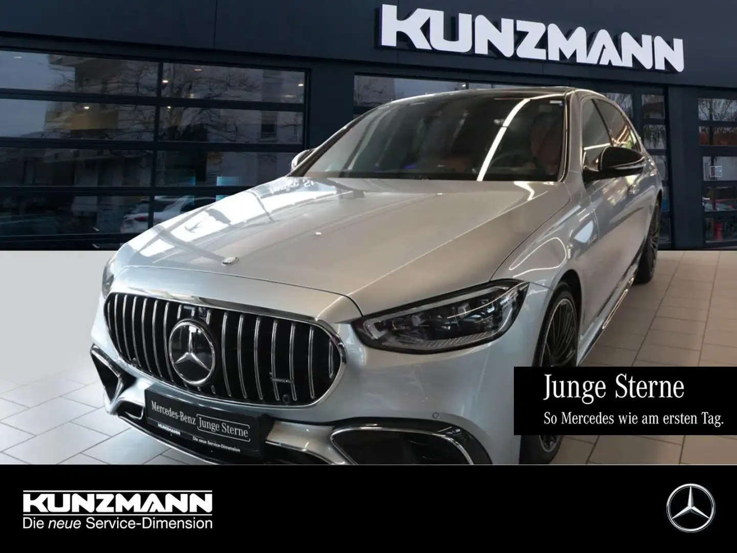Mercedes-Benz S 63 AMG E Performance lang Panorama Memory 360° Silber - 1
